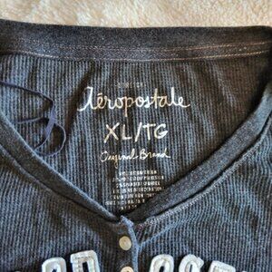 Aeropostale, Size XL, Gray, Used